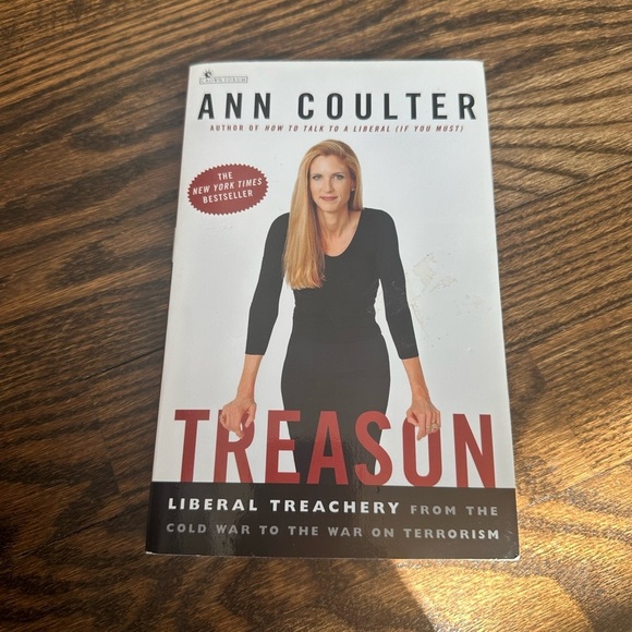 Ann Coulter Treason Liberal Treachery Political Science Paperback Book - Picture 2 of 4